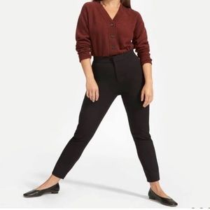 Everlane Fixed Waist Stretch Cotton Pants